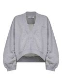 The Attico Suéteres Gris Claro