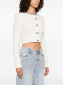 Cárdigan adornado con botones de Self-Portrait