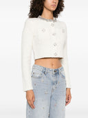 Cárdigan con botones adornados Self-Portrait