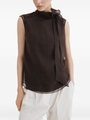 Brunello Cucinelli Top Brown