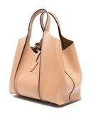 Tod's T Timeless Mini Leather Shopping Bag