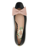 Ballerina Bowow de Valentino Garavani en piel de cabrito