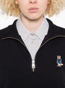 Sudadera con logo bordado Maison Kitsuné