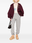 Pantalones The Attico gris claro