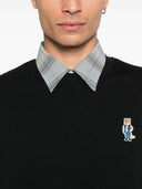 Sudadera de algodón con zorro bordado de Maison Kitsuné