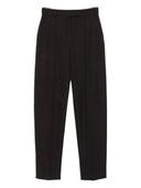 Alexander McQueen Pressed-crease tailored trousers