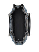 Marc Jacobs Bolso Saco de Cadena Acolchado de Mezclilla