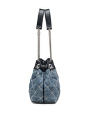 Marc Jacobs Bolso Saco de Cadena Acolchado de Mezclilla