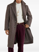 Camisa de manga larga con puños abotonados Brunello Cucinelli