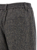 Brunello Cucinelli Herringbone twill shorts