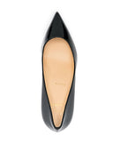 Christian Louboutin con tacón negro