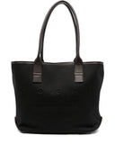 Bolsa tote de compras Hogan Pre Script con ribetes de cuero