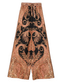 Zimmermann Paisley-print drawstring trousers