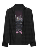 Camisa de algodón con capas Balenciaga