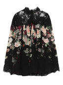 Zimmermann Lace-trimmed floral blouse