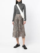 Suéter de cuello alto de cachemira y seda Brunello Cucinelli