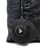 Bolsa plegable Adidas By Stella McCartney con estampado de cocodrilo ligeramente brillante
