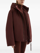 JIL SANDER PLUS Coats Bordeaux