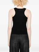 Chaleco sin mangas con bordado floral Ermanno Scervino