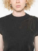 Chaleco de punto adornado Brunello Cucinelli