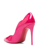 Christian Louboutin con tacón fucsia