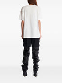 Balmain Short-sleeved T-shirt with leopard print
