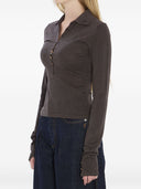 JACQUEMUS T-shirts and Polos Brown