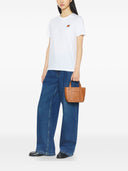 Camiseta Maison Kitsuné con aplicación de cabeza de zorro