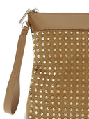 Кошельки Christian Louboutin бежевые