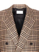 Saint Laurent Double-breasted check blazer