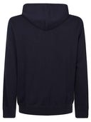 Brunello Cucinelli Cotton, cashmere and silk French terry double cloth hooded sweatshirt with zipper