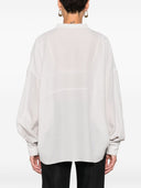 Blusa de seda con cadena Monili de Brunello Cucinelli