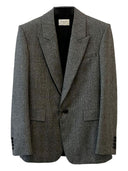 Saint Laurent Клетчатый однобортный пиджак