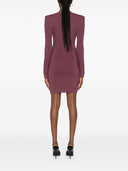 Balmain Dresses Purple