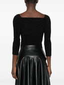 Топ Norma Kamali черный