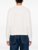 Jersey de merino con intarsia de cabeza de zorro Maison Kitsuné