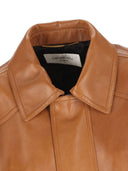 Saint Laurent  Jackets Leather Brown