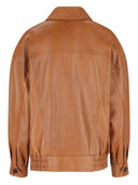 Saint Laurent  Jackets Leather Brown