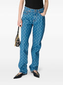 MARINE SERRE Vaqueros Azul Claro