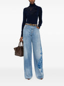 Suéteres Ermanno Scervino Azul