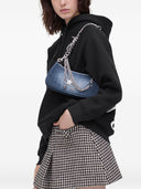 Marc Jacobs The Faded Denim Charm Shoulder Bag