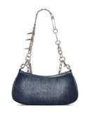 Marc Jacobs The Faded Denim Charm Shoulder Bag