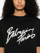 Balmain T-shirts and Polos Black