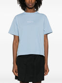 Balenciaga T-shirts and Polos Clear Blue