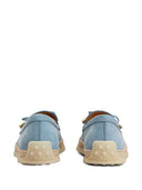 Tod's Flat shoes Clear Blue