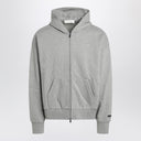 Толстовка Fear of God Essentials из серого хлопкового флиса