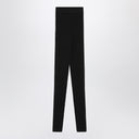 Fear of God Essentials Black leggings in stretch Waffle fabric