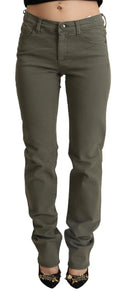 Chic Grey Low Waist Skinny Jeans - Allure Absolue
