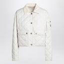 Moncler Chitre quilted ivory jacket