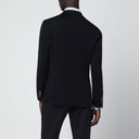 Tagliatore Blue wool-blend double-breasted jacket